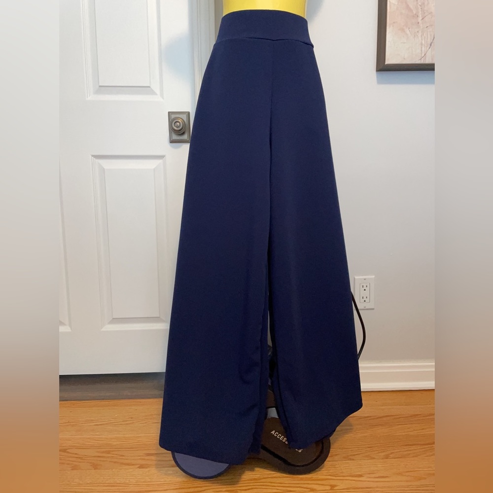 NWT, Wide leg pants, Palazzo pants,S,Royal Blue